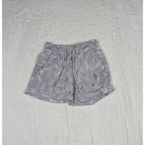 Lululemon Spring Break Away Short Stretch 3" Size 2 Jasmine White Multi RARE